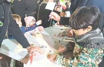 موکب کانون گلستان، میزبان کودکان و نوجوانان انقلابی